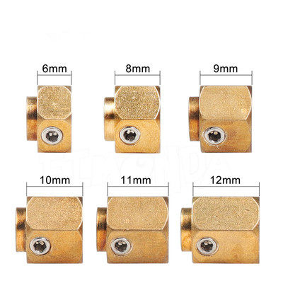TRX4 TRX6黄铜配重加长结合器仿真攀爬车升级配件12mm六角轮座