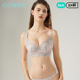 100%感觉百分百感觉B杯薄款 记忆软钢圈聚拢调整蕾丝内衣文胸6044