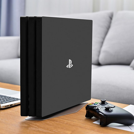 PS4散热支架SLIM游戏主机散热架Pro多功能风扇桌面收纳手柄充电支架PS5通风底座支架支撑架主机直立架