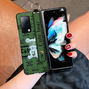 Aimak华为MateX7折叠屏XS2手机壳荣耀Magic vs保护套x2典藏版V2RSR外壳VPurse熊v3s腕带款X5斜挎x6挂绳V5皮质