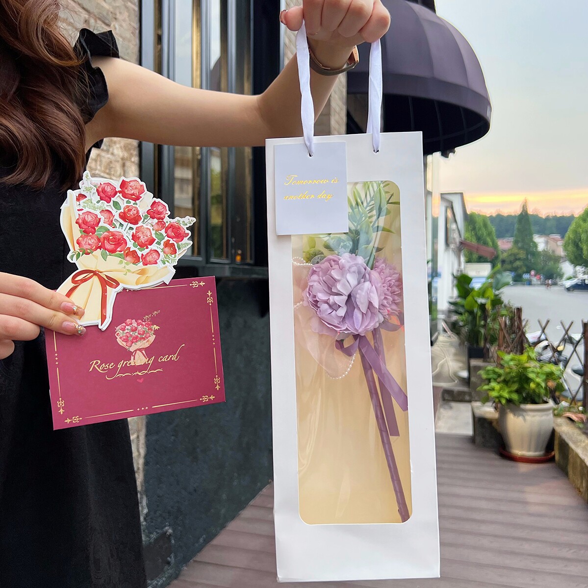 教师节送老师实用礼物花笔包装盒礼盒空盒礼品袋创意贺卡卡片礼袋,饰品/流行首饰/时尚饰品新,首饰袋,淘宝优惠券,粉丝福利购,淘宝优惠卷