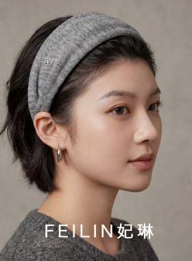 宽边适合短发的发箍女发带2026新款尴尬期日常外戴发卡发饰高颅顶