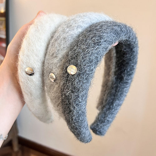 设计感小众高颅顶发箍