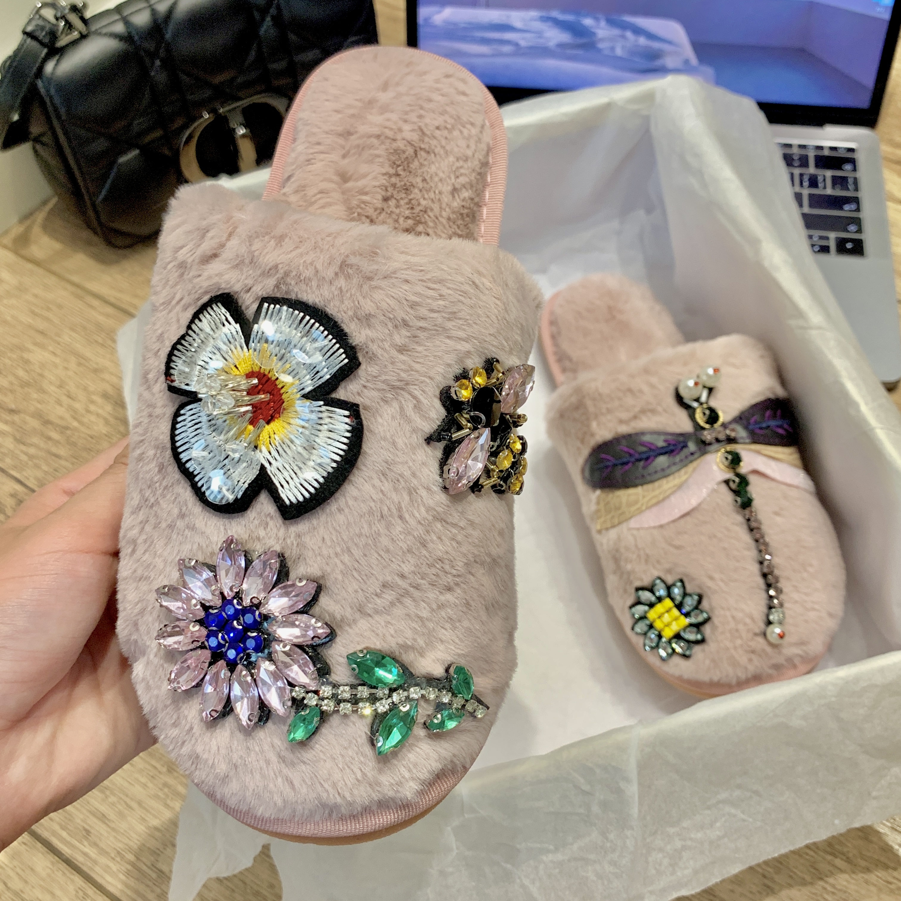 ins风防滑月子鞋海清同款