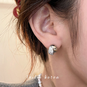 爆款 小香法式 耳钉2026新款 纯银耳饰女独特精致耳环小众设计感高级