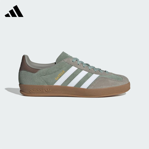 Adidas阿迪达斯男鞋女鞋GAZELLE INDOOR 复古低帮休闲板鞋JI3526
