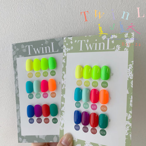 TwinL夏了夏天日系美甲光疗胶