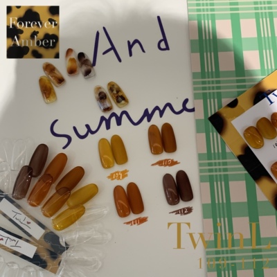 TWINL琥珀系列日系美甲胶