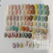 TwinL日系美甲光疗胶罐装 甲油胶Bloom韩系系列B25 秋日信使