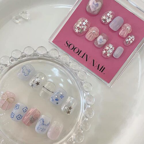 字母卡通小众美甲贴纸SooLinNail