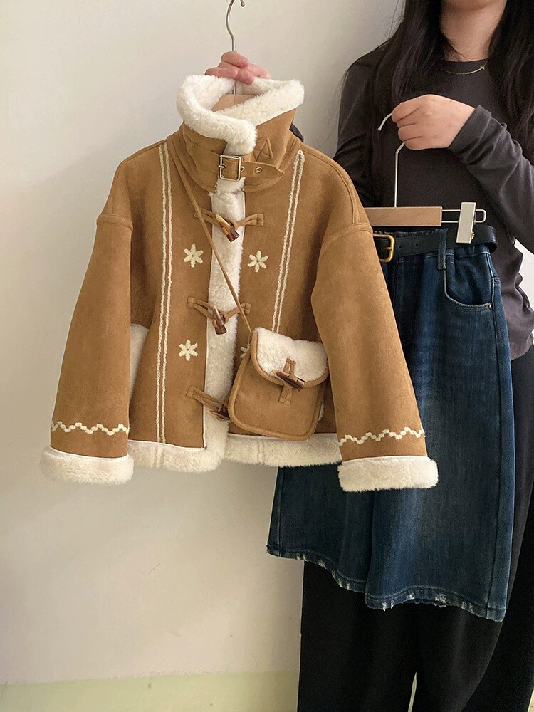 女童加绒外套秋冬款2025新款儿童冬季加厚棉衣中大童冬装棉服上衣,童装/婴儿装/亲子装,普通外套,淘宝优惠券,粉丝福利购,淘宝优惠卷