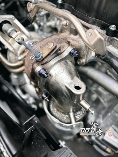 Aupto排气管改装思域Type-r FL5 三元头段带隔热/前管带隔热/直通