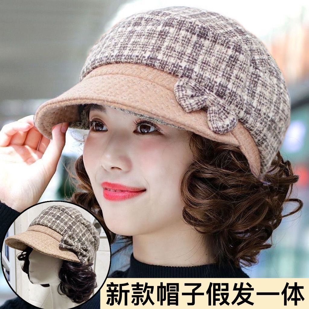 妈妈帽子假发禾美伊人