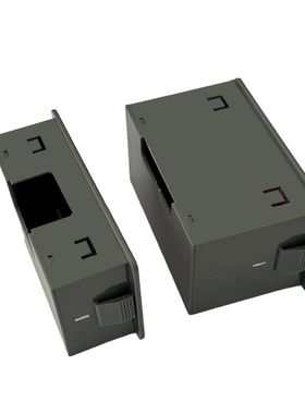 5135表头外壳 数显表头外壳三件套全封闭外壳 塑胶壳 灰色外壳