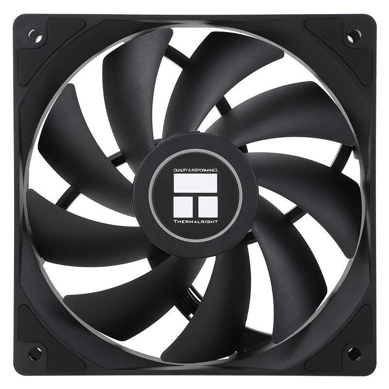 Thermalright利民 TL-C12C EXTREM黑色12cm风压散热扇双滚珠轴承图片