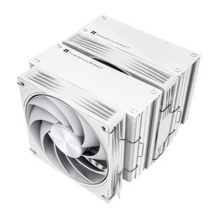 利民Phantom Spirit 140白色风冷散热器7逆重力热管双塔cup散热器