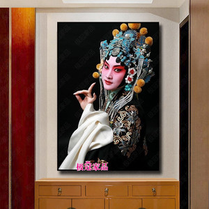 极冠家品钻石画满钻花旦人物