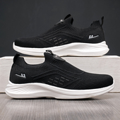 网面运动鞋 WXY 一脚蹬懒人鞋 回力冷粘男鞋 休闲健步鞋 男 4937