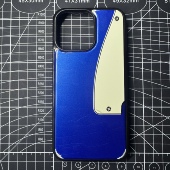 电吉他实木定制吉他摇滚手机壳硝基漆手工复古做旧苹果全系防摔壳