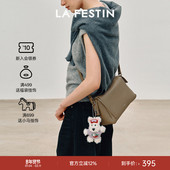 拉菲斯汀头层牛皮2026新款 秋冬斜挎包真皮女包腋下包大容量托特包