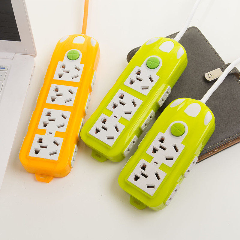 带线排插板家用拖线板3 5 10米延长线接线板防爆插线板带开关插排_虎窝淘