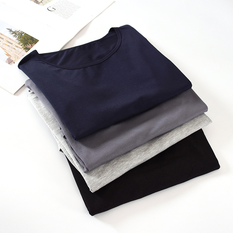 男士莫代尔秋衣长袖衫