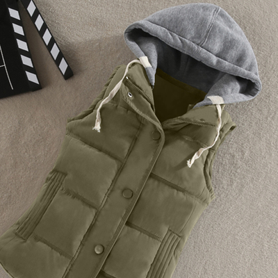 秋冬棉马甲女款外穿洋气时髦短款