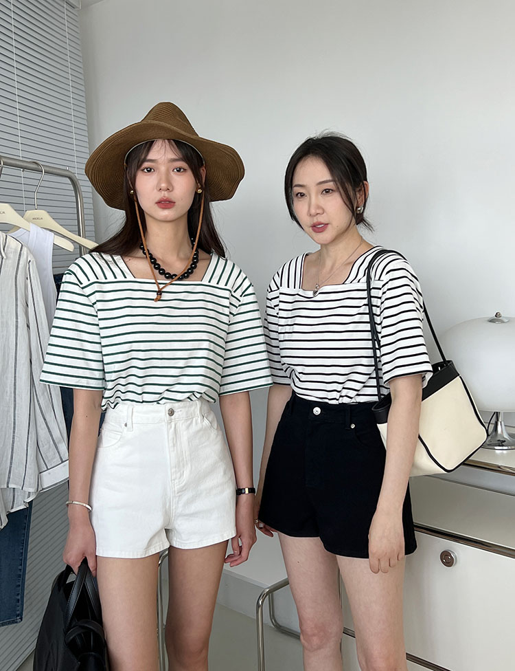 清仓夏季高腰牛仔短裤女