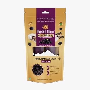 Dogsee喜玛拉雅牦牛天然起司棒黑莓味磨牙棒奶酪狗狗洁牙零食