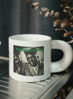 tyler the creator周边chromakopia马克杯陶瓷咖啡杯子胖胖杯