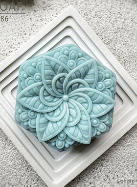 PPSOAP硅胶手工皂模具 蜡烛石膏香薰模 扩香石 DIY材料工具 FE086