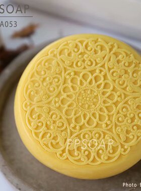 PPSOAP原创设计模具 月餅模 手工皂模 食品级硅胶模  LA053輕奢華