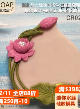 PPSOAP原创矽胶模具 食品级硅胶模 手工皂模 巧克力烘焙模  CR025