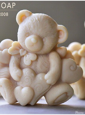 PPSOAP设计食品级硅胶模 手工皂模具 造型蜡烛香薰扩香石 BR008