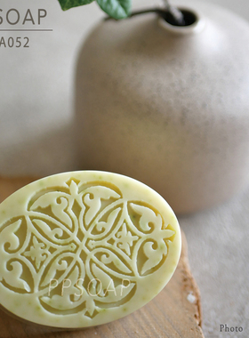 PPSOAP原创设计模具 食品级硅胶模 手工皂硅胶模具 圆形LA052