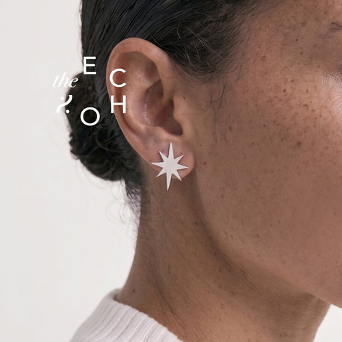 theEcho唤应幸运星耳环简约通勤