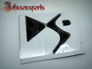 雪铁龙改装DS LS DS3汽车个性改装车标 ABS 法文标CITROEN贴标