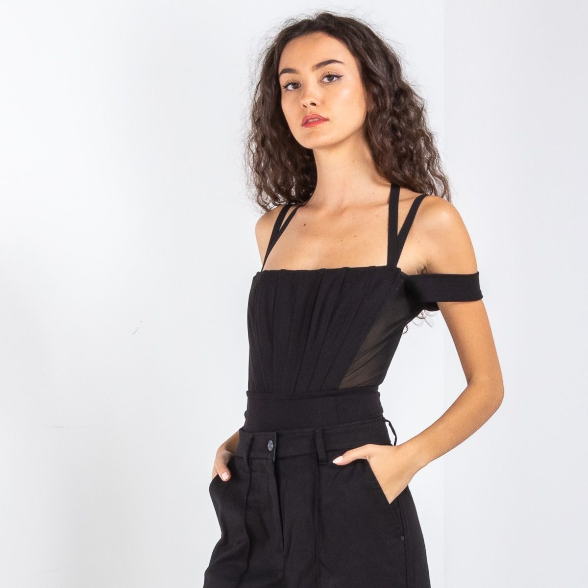 短裤连体透视连体衣性感