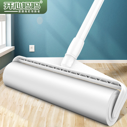 滚筒粘毛器长柄滚刷大号加长