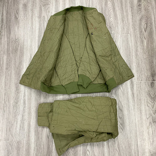 老式温寒区男士加厚保暖棉衣裤