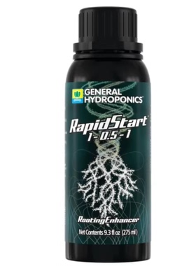 General Hydroponics RapidStart, Plant Food, 1-0.5-1, 275 mL.
