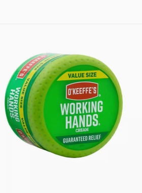 美国代购O'Keeffe's Working Hands Hand Cream, For Extremely