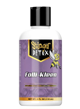 Stinger Detox Folli-Kleen Hair Shampoo Cleanser - 4 FL