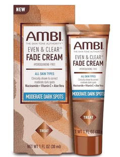 Ambi Even & Clear Fade Cream, Hydroquinone-free, Hyperpigmen
