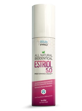 BIOLABS PRO Natural Bioidentical Estriol Beauty Cream， Tw