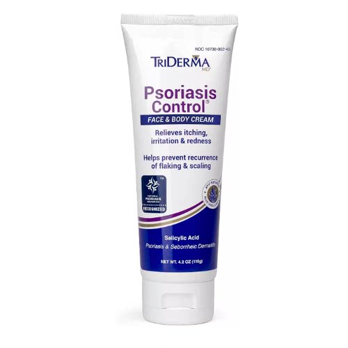 代购TriDerma Psoriasis Control Face Body Cream