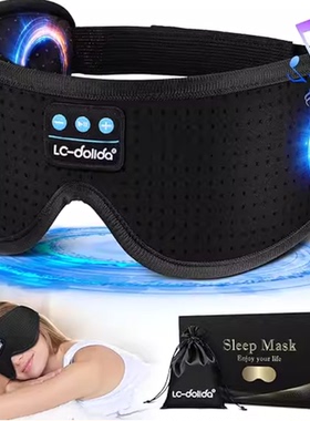 LC-dolida Sleep Headphones, White Noise Bluetooth Sleep