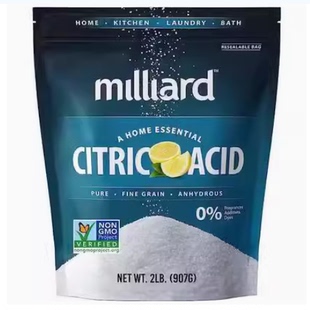 美国代购Milliard Citric Acid 2 Pound - 100% Pure Food Grade