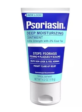 Psoriasin Deep Moisturizing Ointment - 2% Coal Tar - Stop