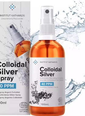 美国代购Colloidal Silver Liquid 3.4 fl oz Spray ● Bioactive
